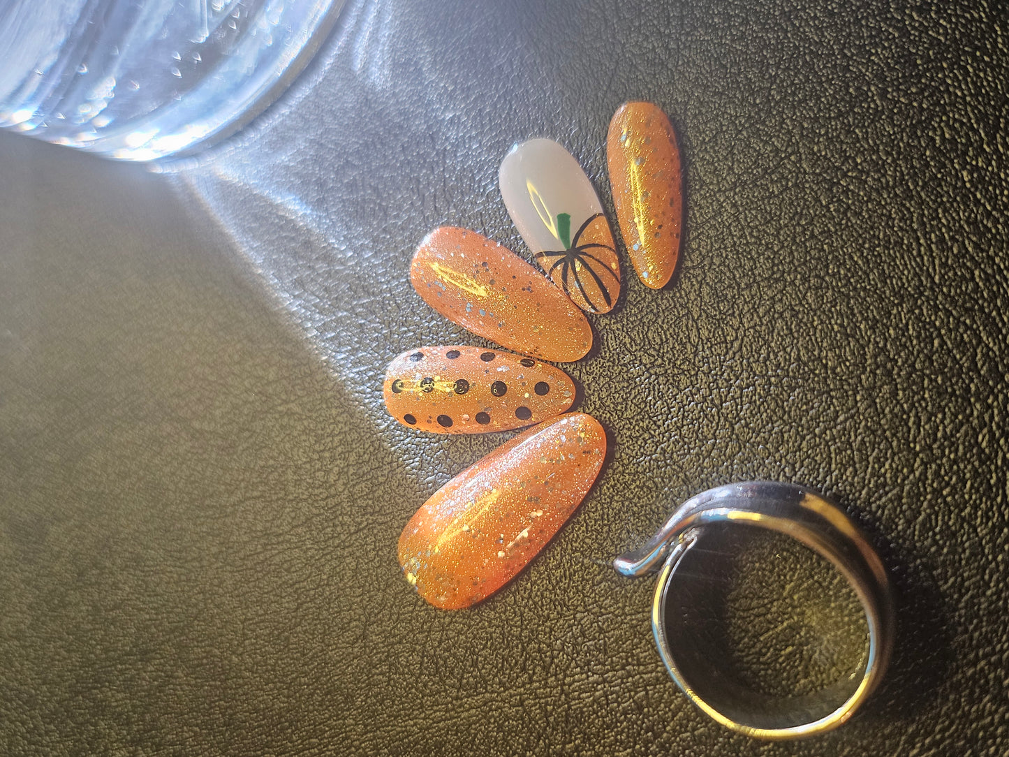 Pumpkin Moonlight - Halloween - Press-On Nails