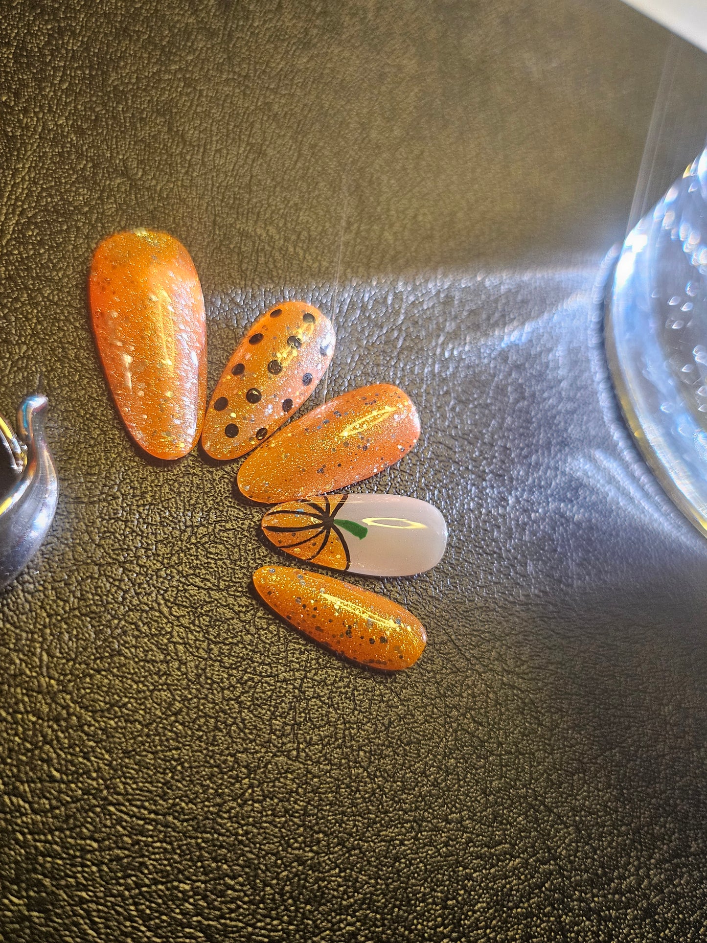 Pumpkin Moonlight - Halloween - Press-On Nails