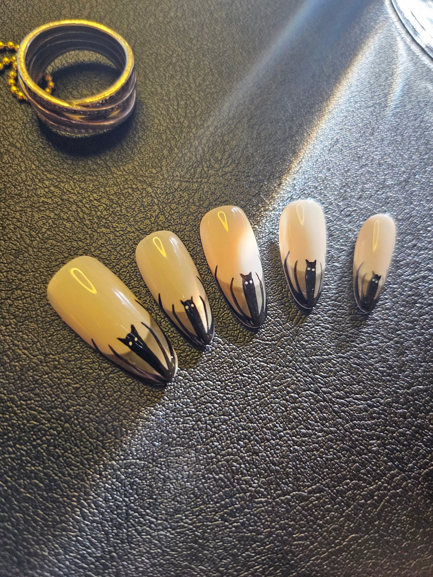 Fingertip Phantom -  Halloween - Press-On Nails