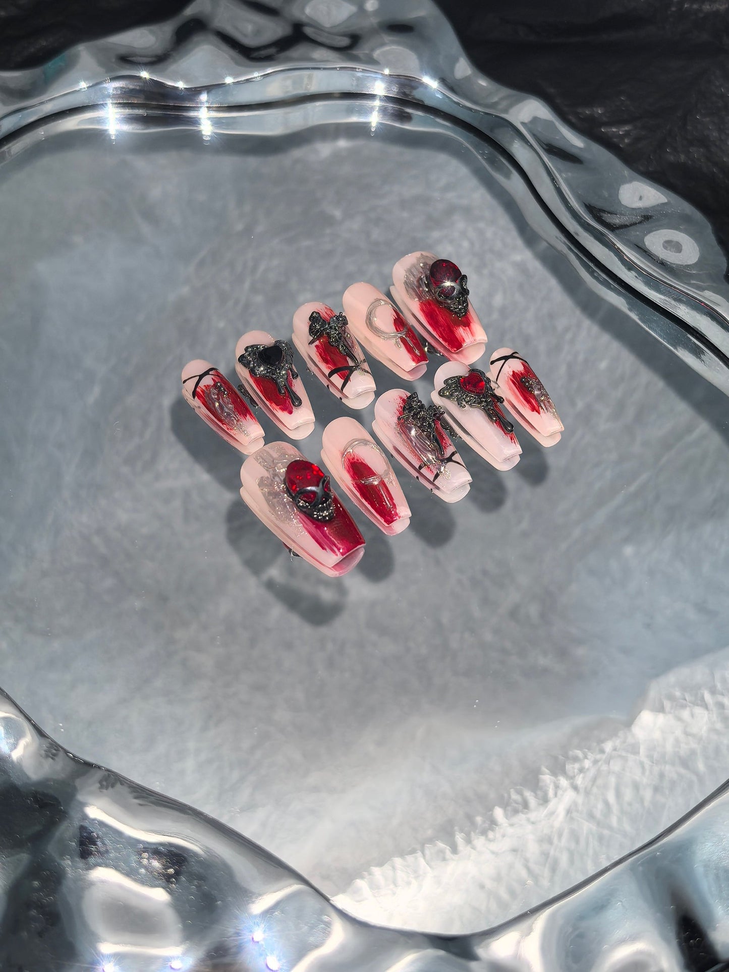 Vampire Princess - Halloween - Press-On Nails