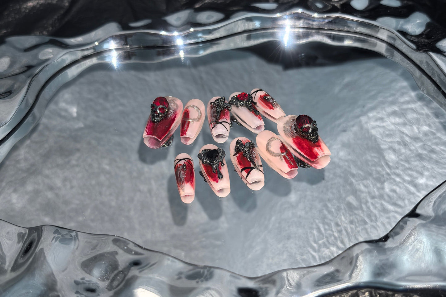 Vampire Princess - Halloween - Press-On Nails