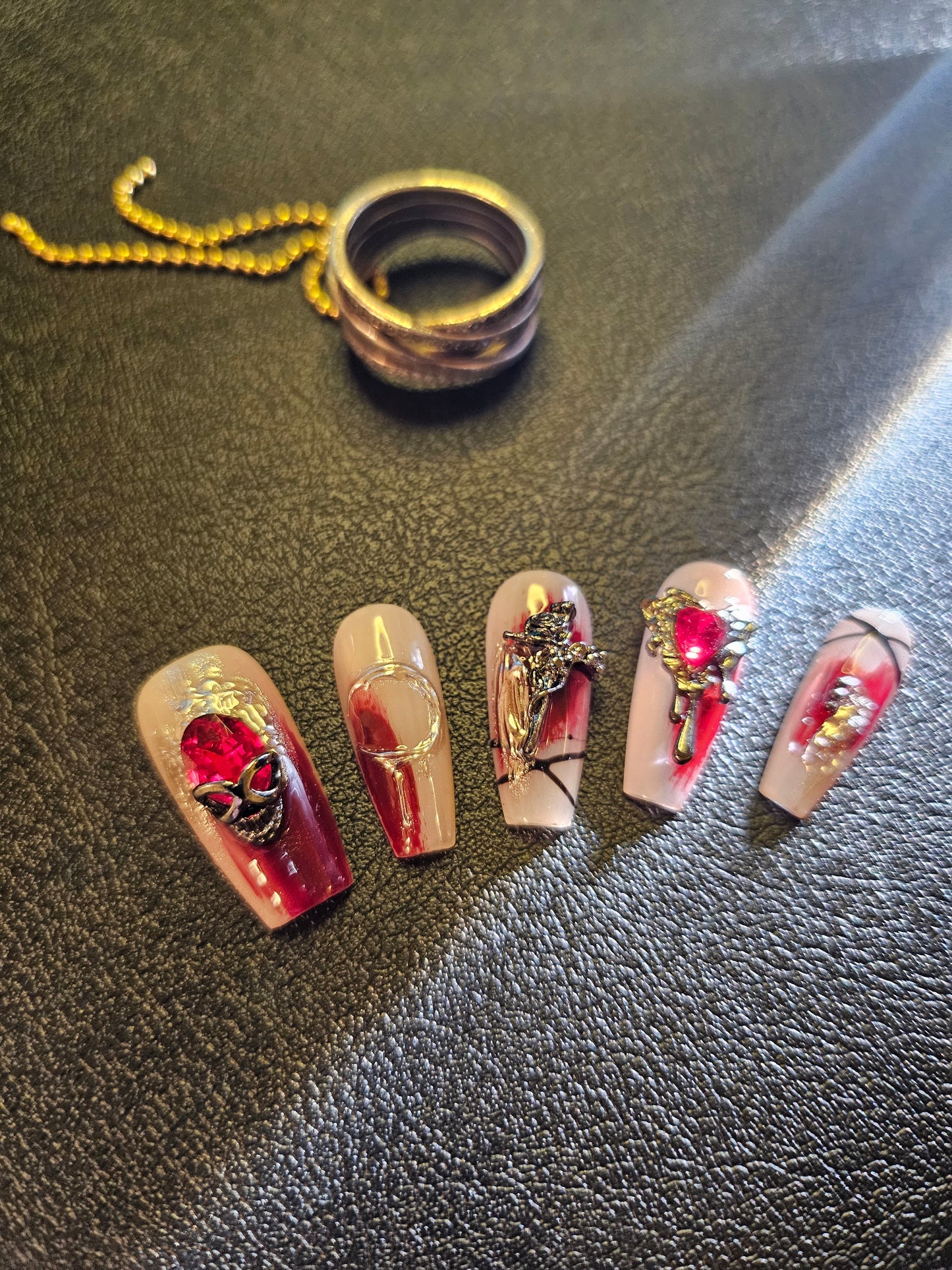 Vampire Princess - Halloween - Press-On Nails