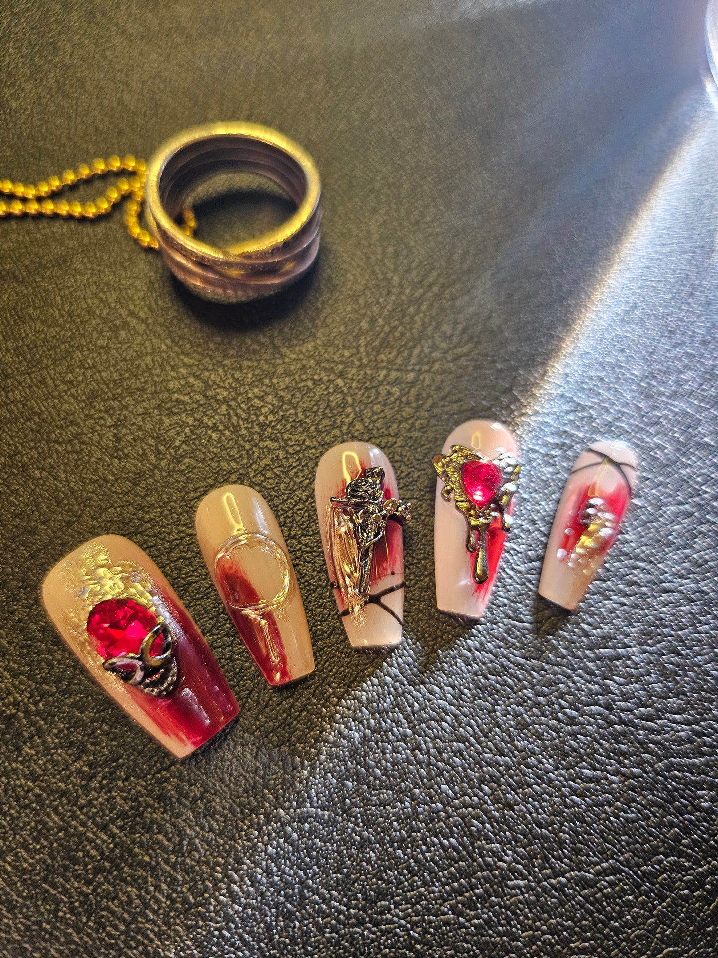 Vampire Princess - Halloween - Press-On Nails