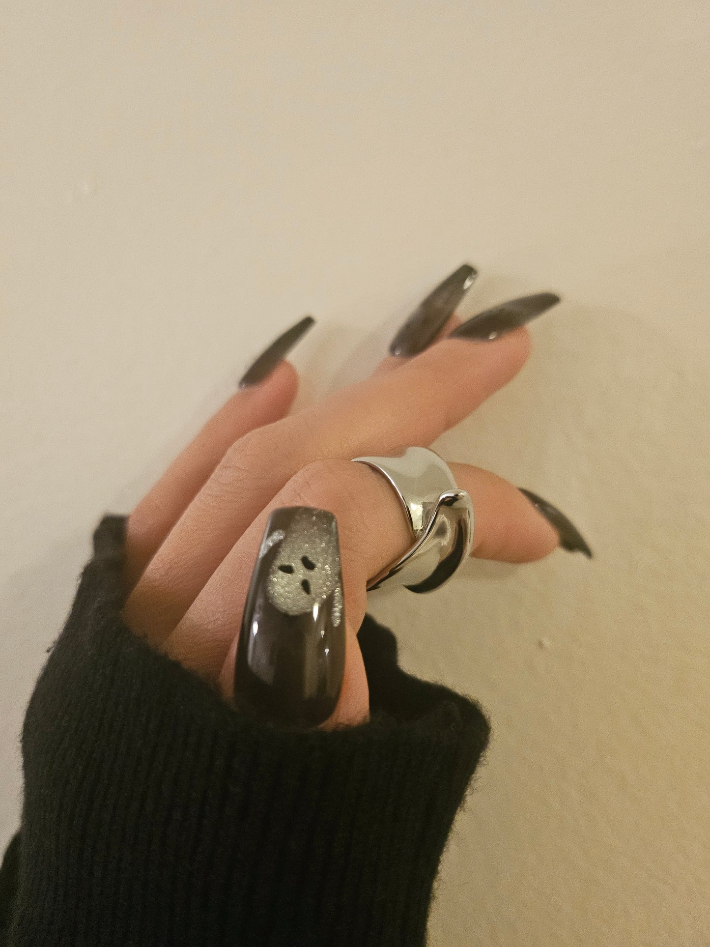 Cute Little Ghost - Halloween - Press-On Nails